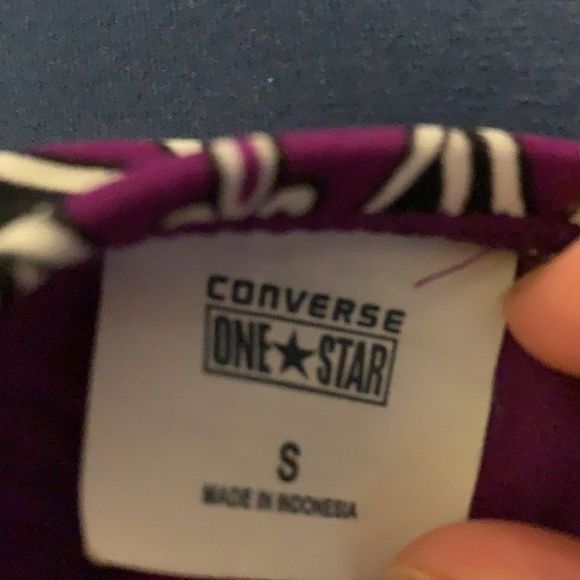 converse purple black floral bikini bottoms - Picture 5 of 7